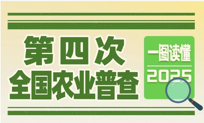 一图读懂第四次全国农业普查